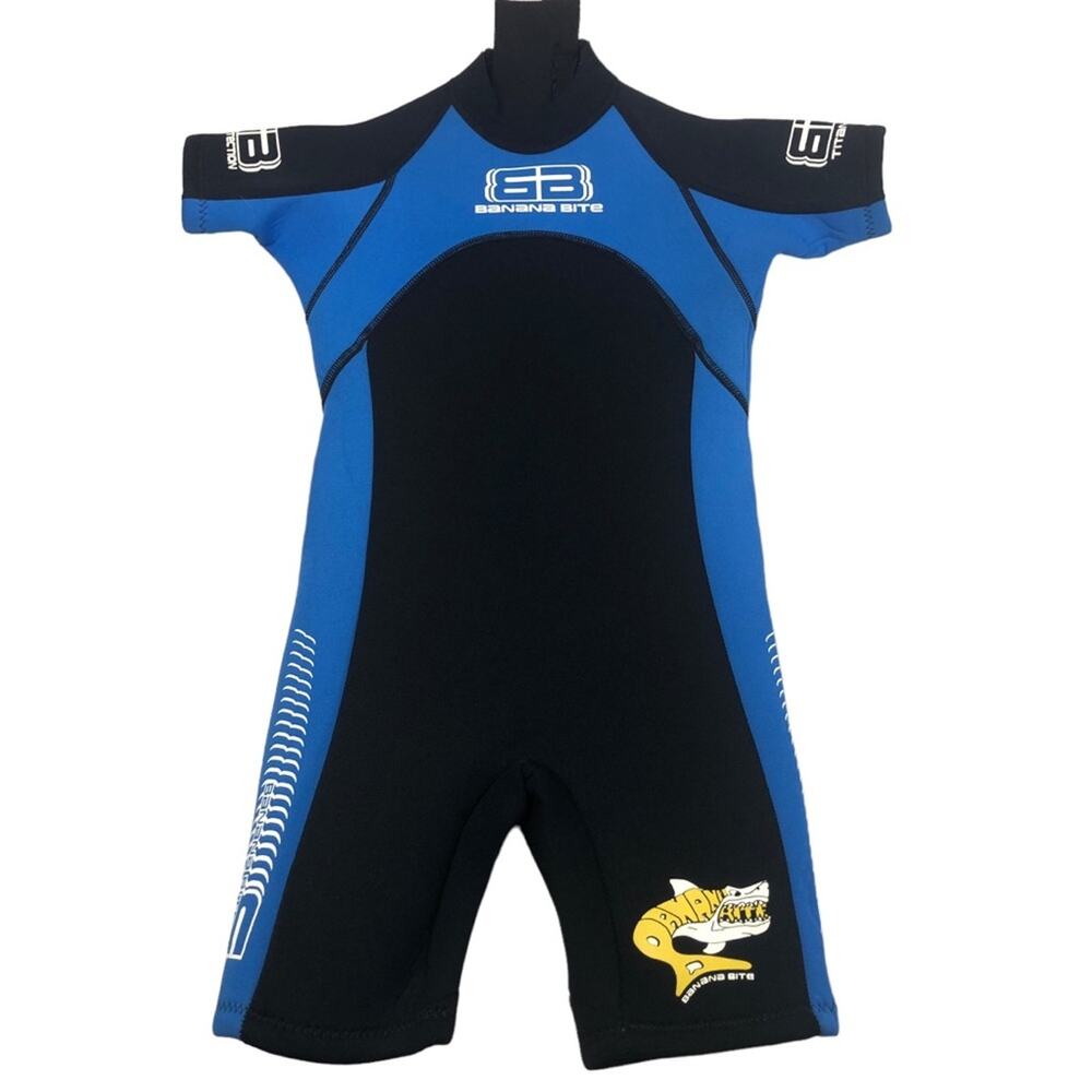 Banana bite kids wetsuit size 3